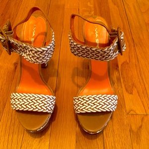 Via Spiga platform sandals size 8
